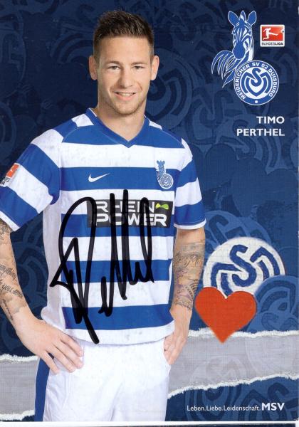 Perthel, Timo - MSV Duisburg (2012/13)