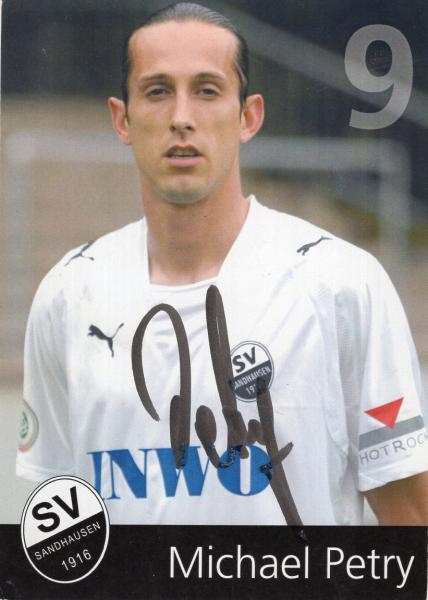 Petry, Michael - SV Sandhausen (2007/08)