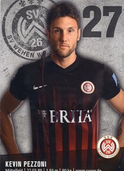 Pezzoni, Kevin - SV Wehen Wiesbaden (2016/17)