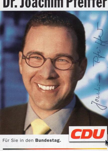 Pfeiffer, Dr. Joachim