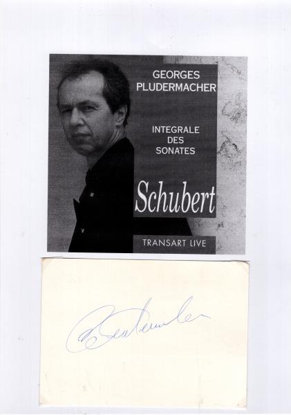 Pludermacher (F), Georges - Pianist