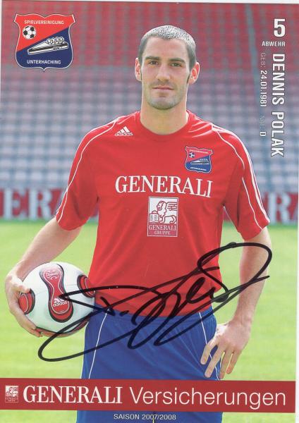 Polak, Dennis - SpVgg. Unterhaching (2007/08)