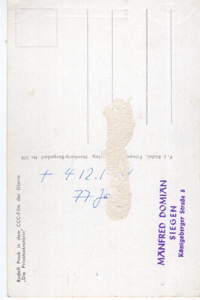 Prack (†), Rudolf