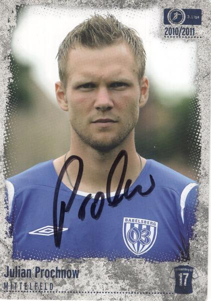 Prochnow, Julian - SV Babelsberg (2010/11)