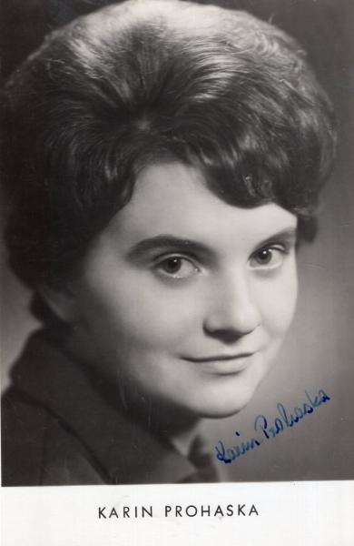 Prohaska, Karin - DDR Schlagersängerin