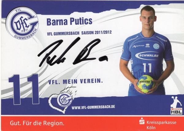 Putics, Barna - VFL Gummersbach (2011/12)