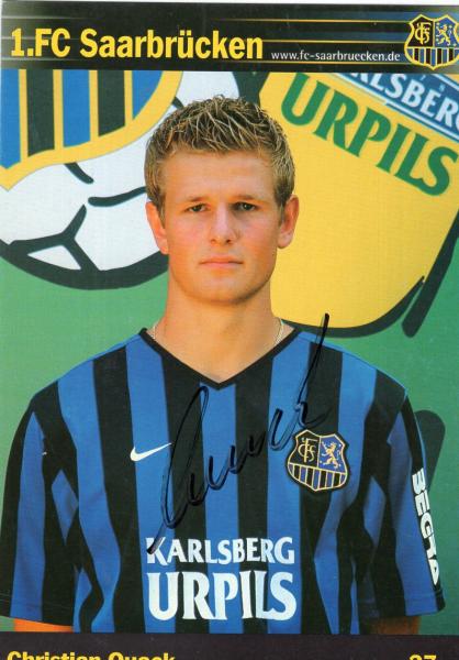 Quack, Christian- 1.FC Saarbrücken (2001/02)