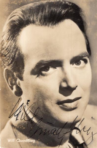 Quadflieg (†), Will