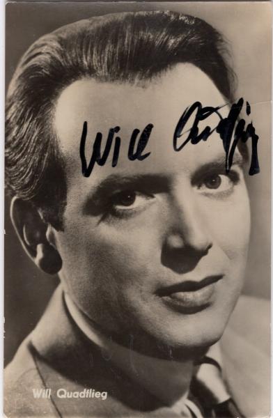 Quadflieg (†), Will
