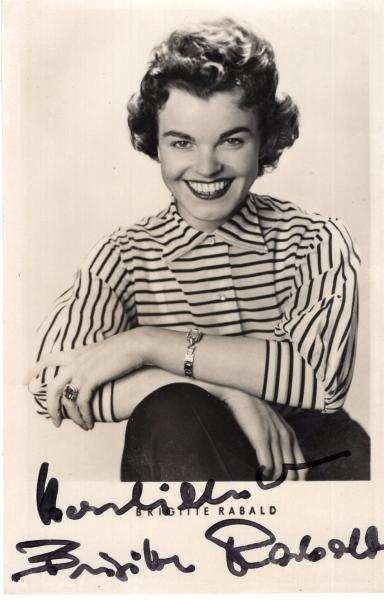 Rabald (†), Brigitte - DDR Schlagersängerin