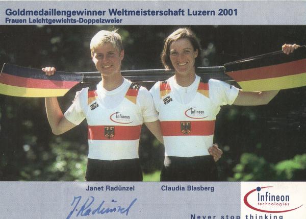 Radünzel, Janet - Weltmeisterin 2001