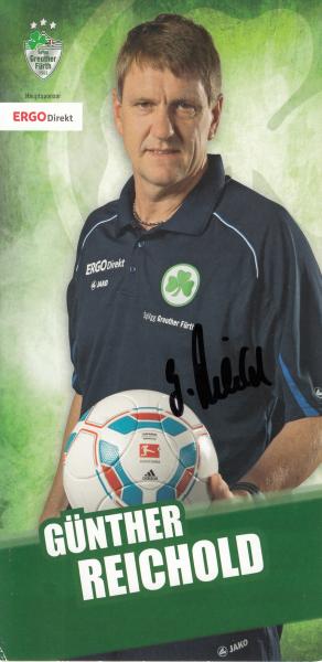 Reichold, Günther - SpVgg. Greuther Fürth (2011/12)