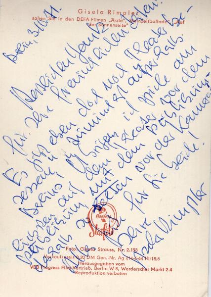 Rimpler (†), Gisela