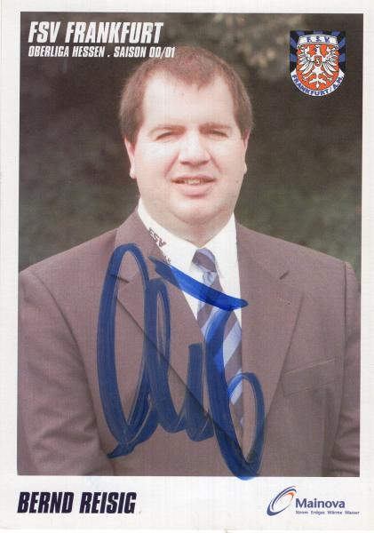 Reisig, Bernd - FSV Frankfurt (2000/01)