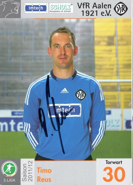 Reus, Timo - VFR Aalen (2011/12)