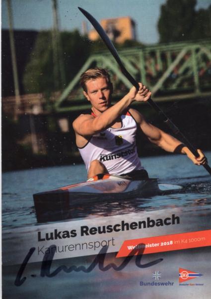 Reuschenbach, Lukas - Kanu