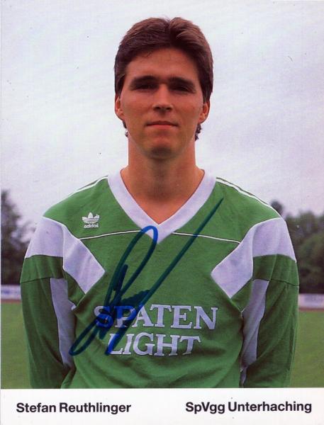Reuthlinger, Stefan - SpVgg. Unterhaching (1989/90)