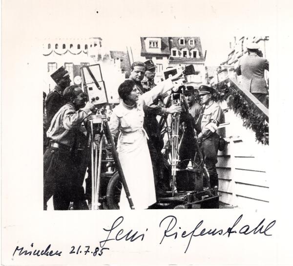 Riefenstahl (†), Leni - Filmregisseurin