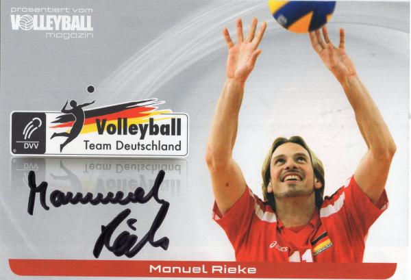 Rieke, Manuel - Deutscher Volleyball Verband