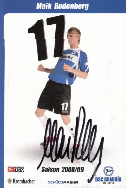 Rodenberg, Maik - Arminia Bielefeld (2008/09)