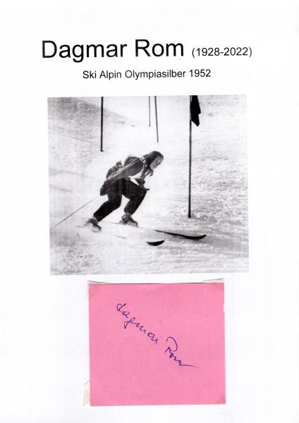 Rom (A/†), Dagmar - Olympia Silber 1952