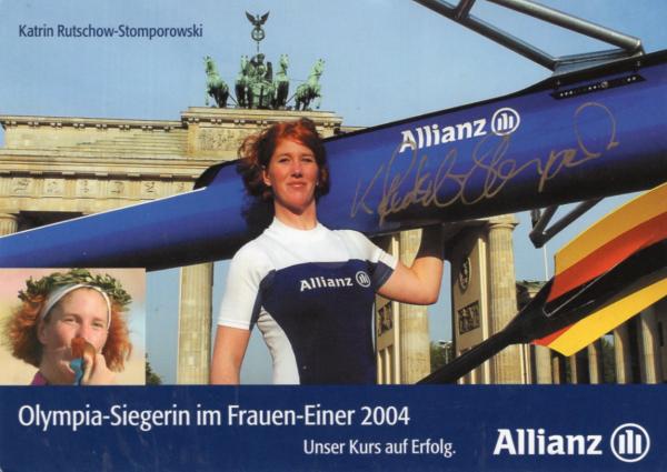 Rutschow-Stomporowski, Katrin - Olympia Gold 1996 und 2004