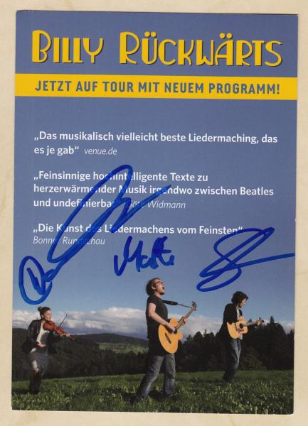 Rückwärts, Billy