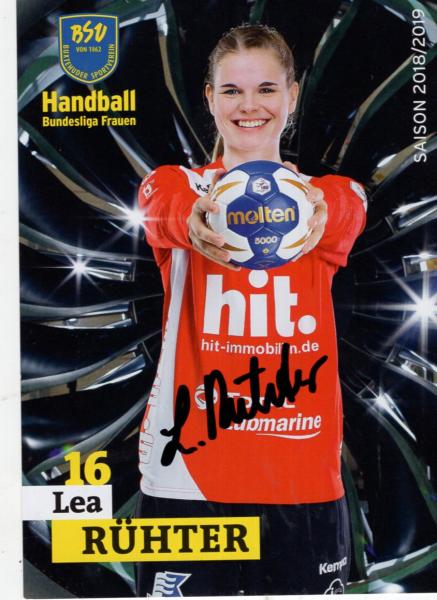 Rühter, Lea - Buxtehuder SV