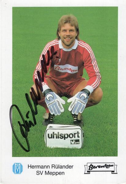 Rülander, Hermann - SV Meppen (1989/90)