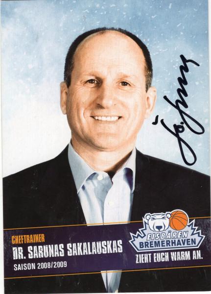 Sakalauskas, Dr. Sarunas - Eisbären Bremerhaven (2008/09)