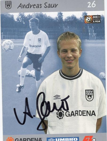 Saur, Andreas - SSV Ulm (2000/01)