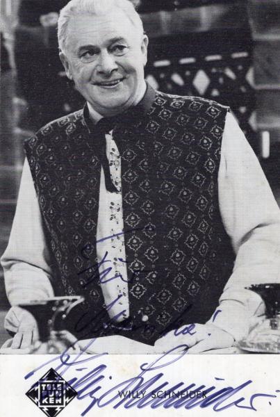 Schneider (†), Willy