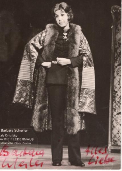 Scherler, Barbara - Opernsängerin