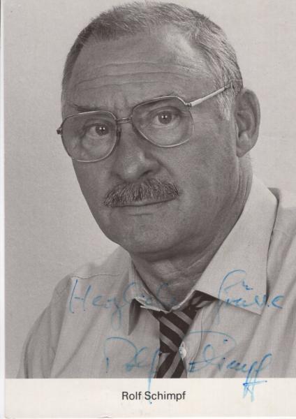 Schimpf (†), Rolf