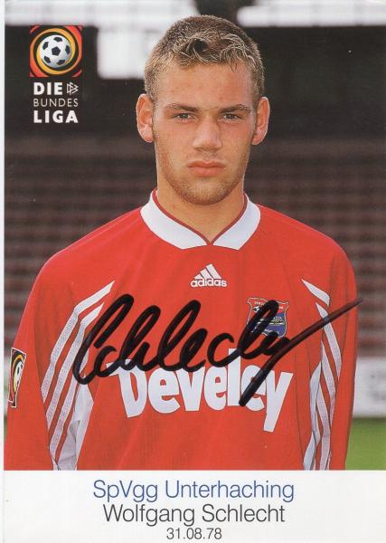 Schlecht, Wolfgang - SpVgg. Unterhaching (1998/99)