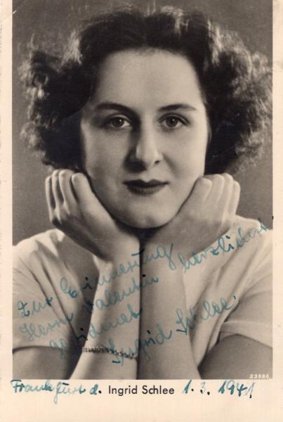 Schlee (†), Ingrid
