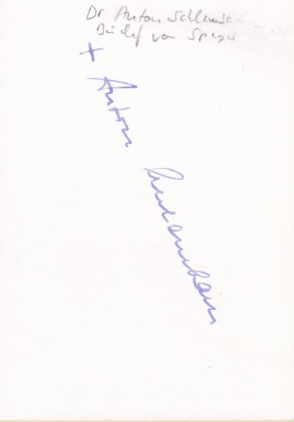 Schlembach, Dr. Anton - Bischof von Speyer