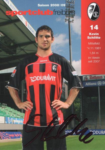 Schlitte, Kevin - SC Freiburg (2008/09)