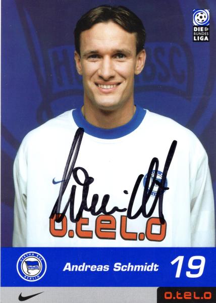 Schmidt, Andreas - Hertha BSC Berlin (2000/01)