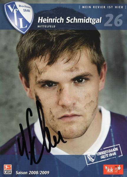 Schmidtgal, Heinrich - VFL Bochum (2008/09)