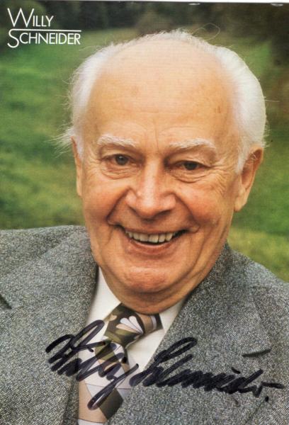 Schneider (†), Willy