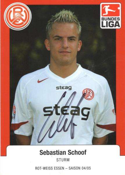 Schoof, Sebastian - Rot-Weiß Essen (2004/05)