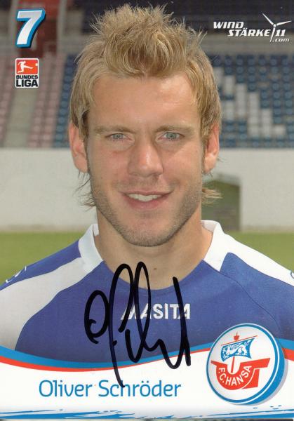 Schröder, Oliver - Hansa Rostock (2009/10)