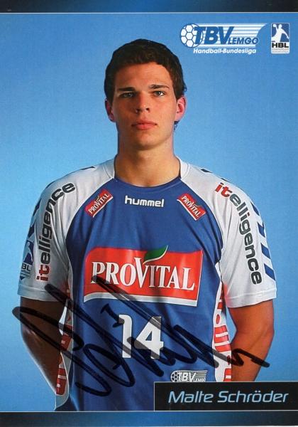 Schröder, Malte - TBV Lemgo (2007/08)