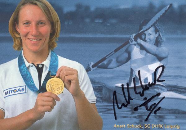 Schuck, Anett - Kanu - Olympiasiegerin 1996
