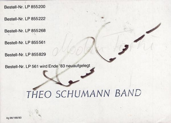 Schumann, Theo - DDR