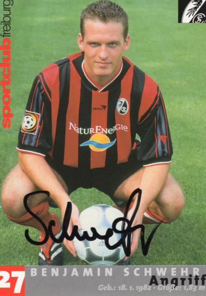 Schwehr, Benjamin - SC Freiburg (2001/02)