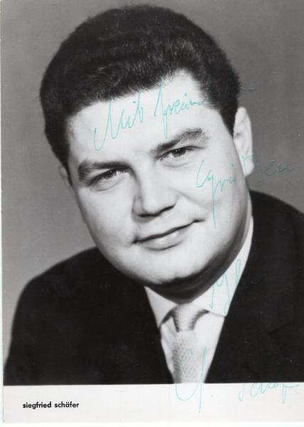 Schäfer, Siegfried