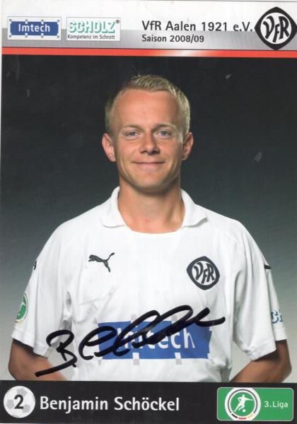 Schöckel, Benjamin - VFR Aalen (2008/09)