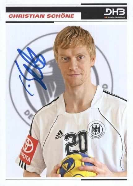 Schöne, Christian - Nationaltrikot